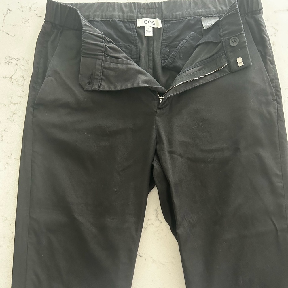 Selling Cos Elastic Waste Dress Pant Size 32 Black